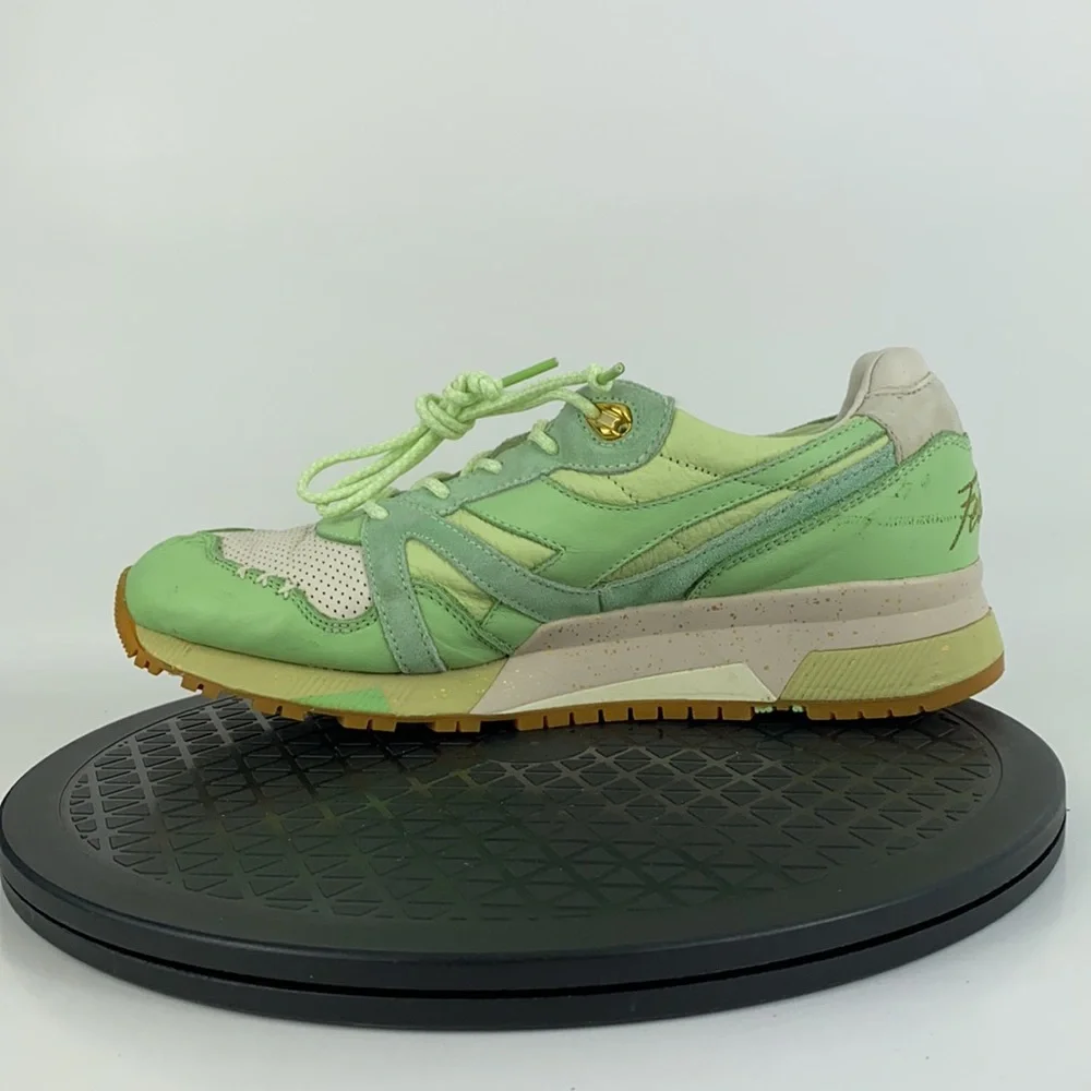 Diadora x Featire N9000 Pistachio Ice Cream Green Running Shoes Men's Size 10 - Picture 10 of 13